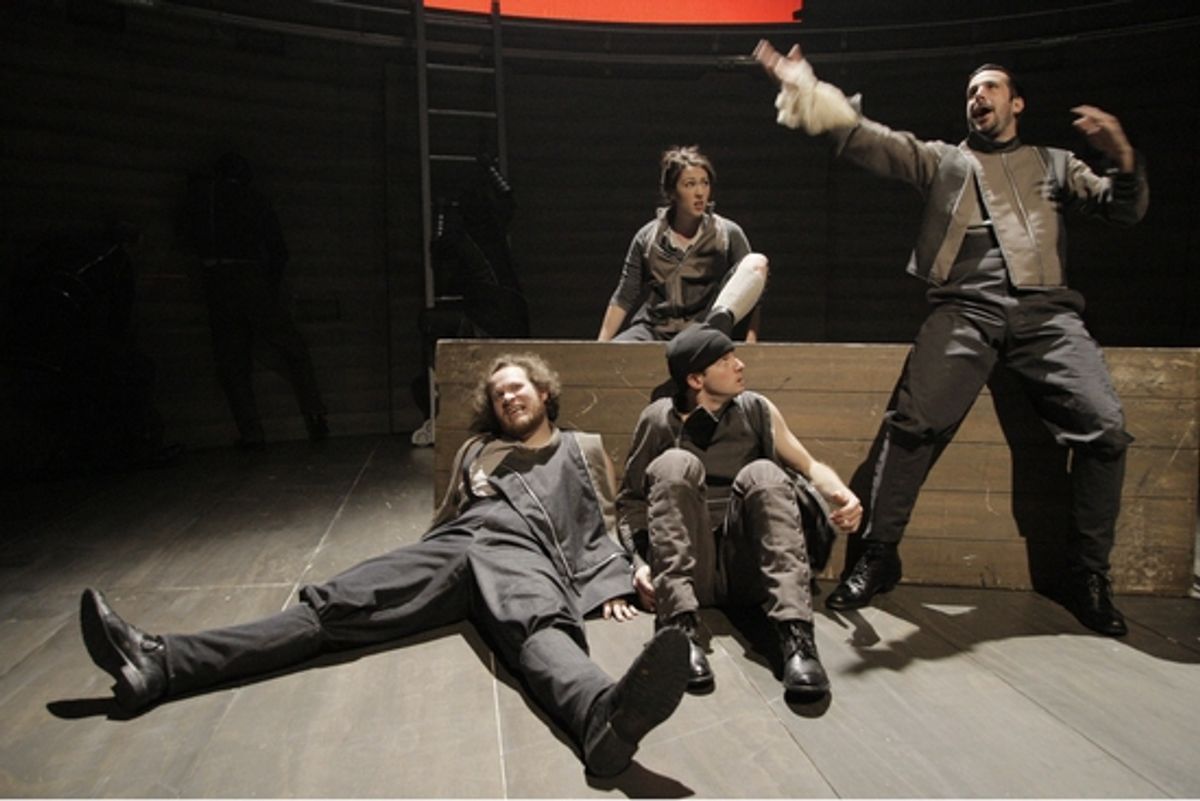 Andy Grotelueschen, Kelley Curran, Samuel Taylor, and Chris Thorn at 